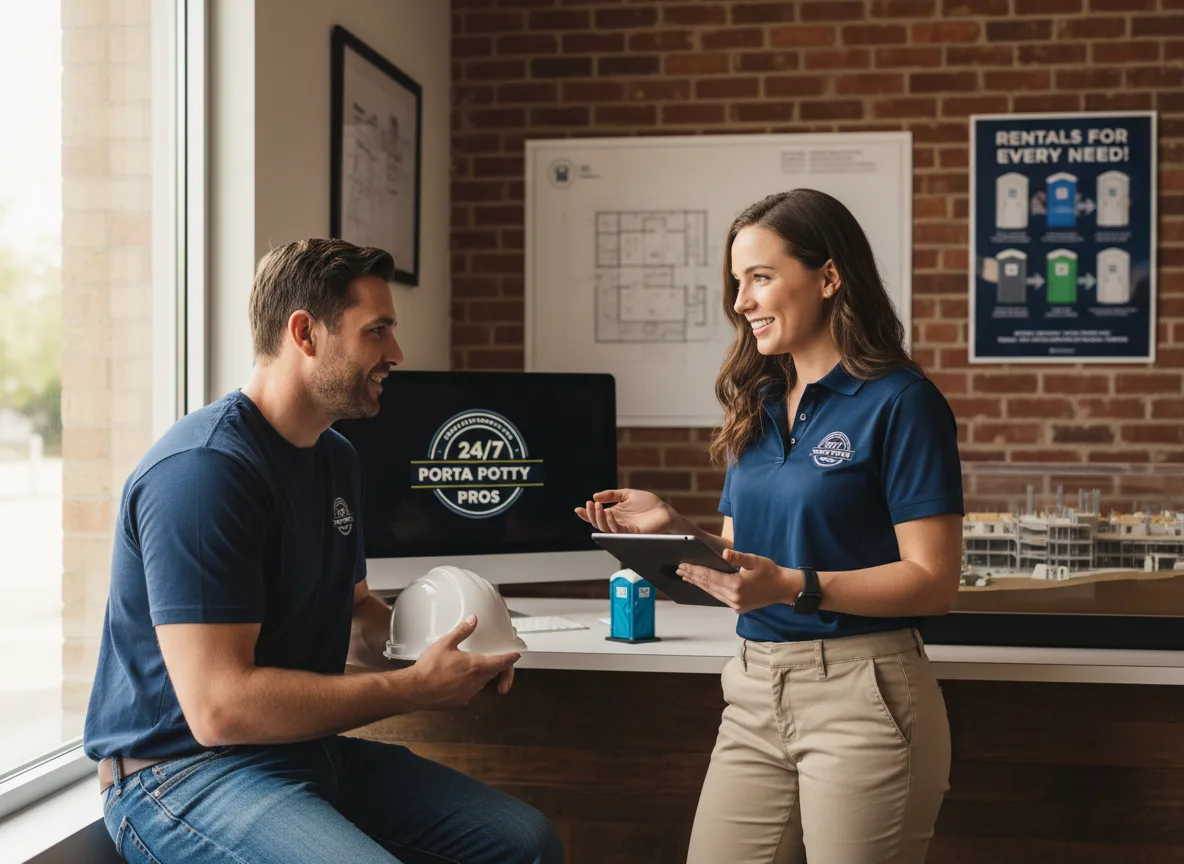 Flushing Toilet Rental Options in New Oxford, PA